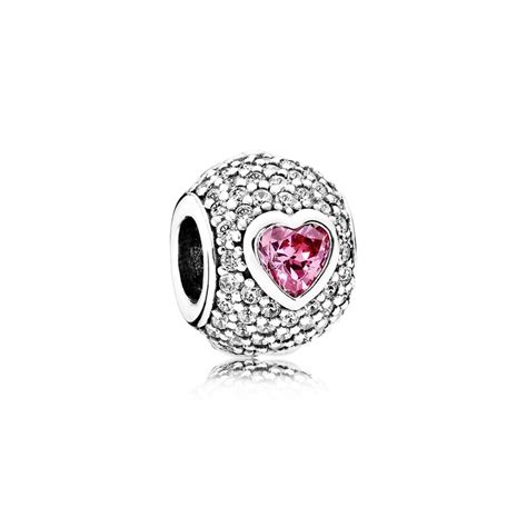 PANDORA | Captivating Pavé Heart Charm Bracelet Pandora, Pandora Bracelet Charms, Pandora Rings ...