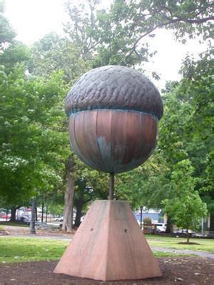 Acorn sculpture - Raleigh, North Carolina