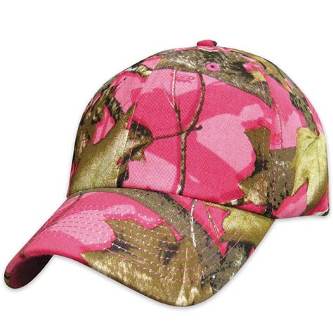 Hunting Camp Pink Camo Cap - Hat | CHKadels.com | Survival & Camping Gear