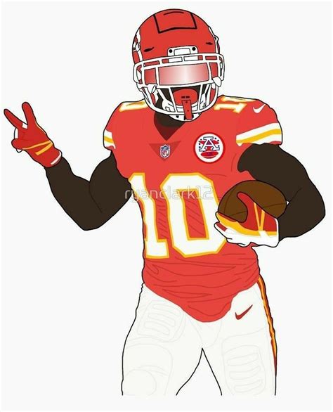 Tyreek Hill | Nfl football pictures, Nfl football art, Kansas city ...