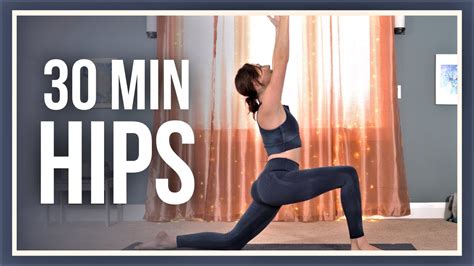 30 min MORNING Yoga for Hips - DEEP STRETCH NO PROPS - YouTube