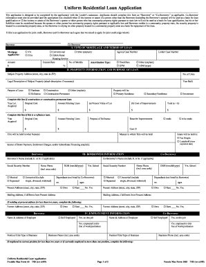 18 Printable fannie mae mortgage forms Templates - Fillable Samples in ...