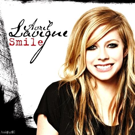 Avril Lavigne - Smile [My FanMade Single Cover] - Anichu90 Fan Art (20399239) - Fanpop