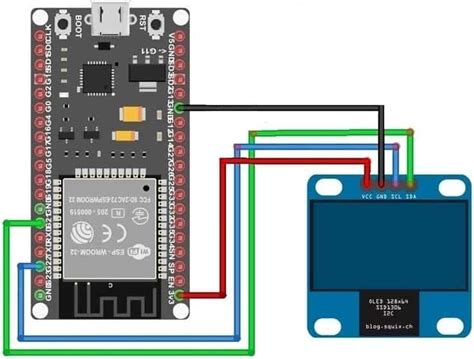 MicroPython: Interfacing 0.96" OLED Display with ESP32