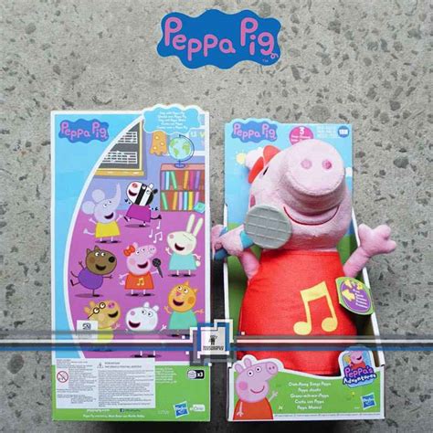 Jual Peppa Pig Oink Along Songs Peppa Singing Plush Doll di Seller ...