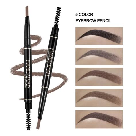 1 Pcs Automatic Eyebrow Pencil Makeup Waterproof 5 Colors Paint for Eyebrows Makeup Cosmetics ...