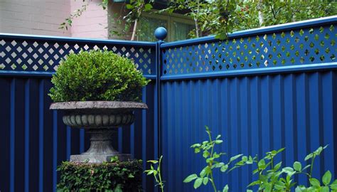 Pin by Johanna Calvillo on brookfield | Blue fence, Foliage, Fence