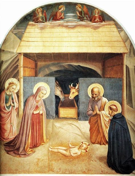 Fra Angelico 1387-1455 Nativity 1441. | Renaissance Art and Baroque Art | Pinterest | Fra ...