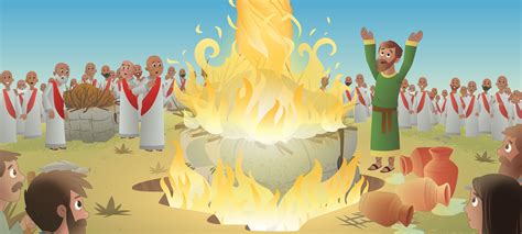 New Bible App for Kids Story: Elijah against Ahab and the Prophets of ...