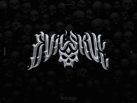 evil skull by Kotinov Baatr on Dribbble