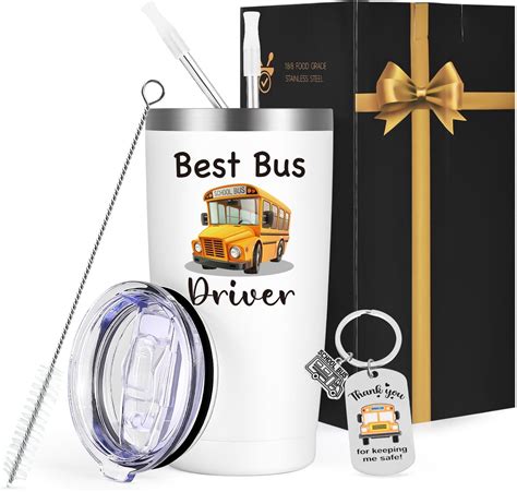 Amazon.com: GINGPROUS Bus Driver Appreciation Gifts, School Bus Driver Gifts Back to School ...