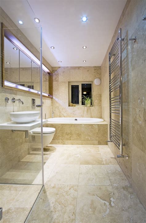 White Travertine Bathroom Ideas / 21+ Travertine Shower Ideas (Bathroom Designs) - A travertine ...