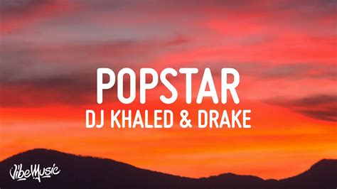 DJ Khaled ft. Drake - POPSTAR (Lyrics) - YouTube