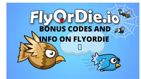 BONUS CODES AND INFO ON FLYORDIE.IO - YouTube