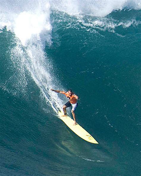 Garrett McNamara is credited by Guinness World Record with surfing the world's largest wave ...