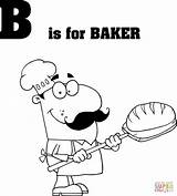 Baker Coloring Pages  Nation sketch template