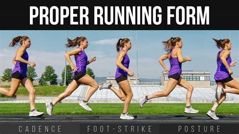 Proper Running Form | Cadence, Foot Strike & Posture - YouTube