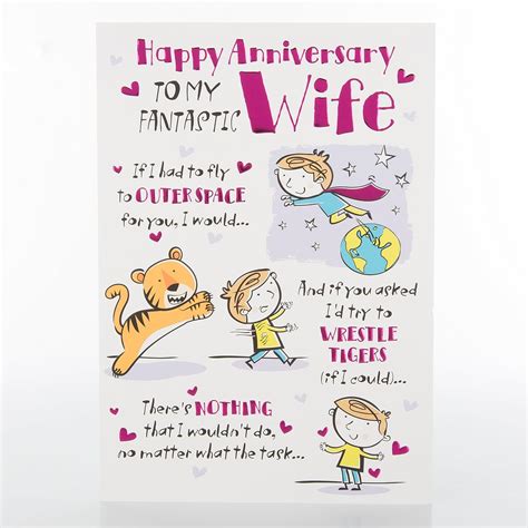 Hallmark Wife Anniversary Card "Loads of Love" - Medium [Old Model]: Amazon.co.uk: Office Products