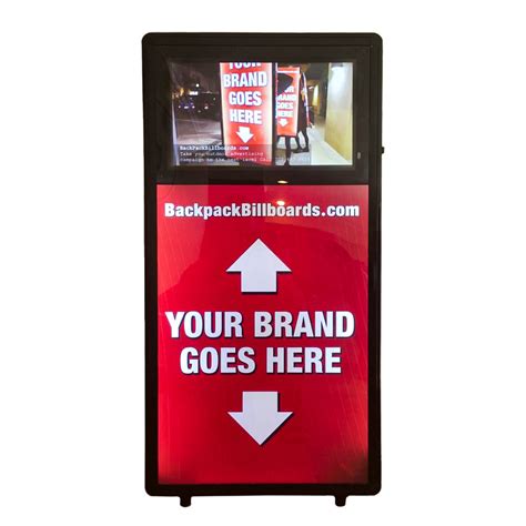 Video Display - Backpack Billboards - Walking Billboard Display