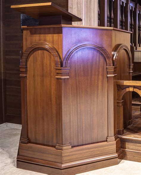 Church Pulpit | Wooden Pulpit | New Holland Church Furniture