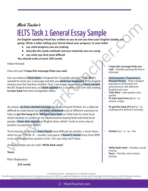 Ielts Writing Task 1 Examples - Printable Templates Free