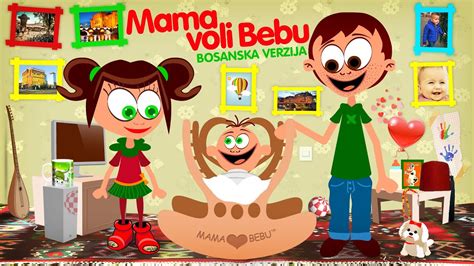 Mama voli Bebu na bosanskom | Mommy Loves Baby in Bosnian | Hit Music ...