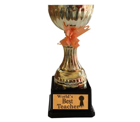 Buy Teacher's Day - Trophy - World's Best Teacher Online @ ₹499 from ShopClues