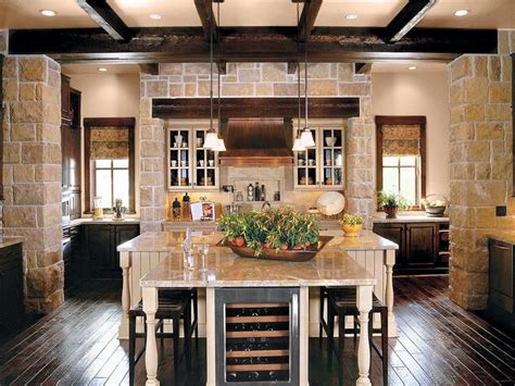 Sprawling Texas Ranch style home | Southern living homes, Kitchen inspirations, Cool kitchens