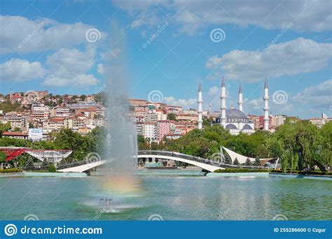 Genclik Parki Youth Park, Ankara, Turkey Editorial Image - Image of summer, buildings: 255286600