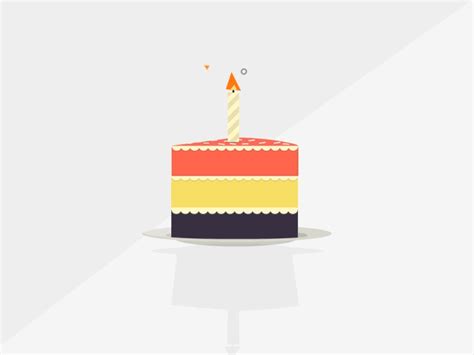 Cake [gif] by Robin Andersen on Dribbble