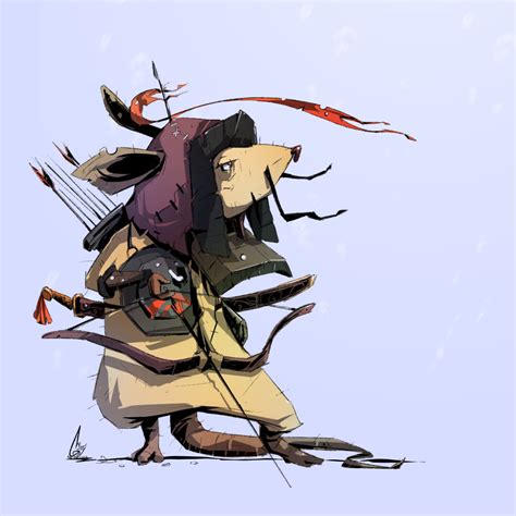 ArtStation - Mongolian gerbil