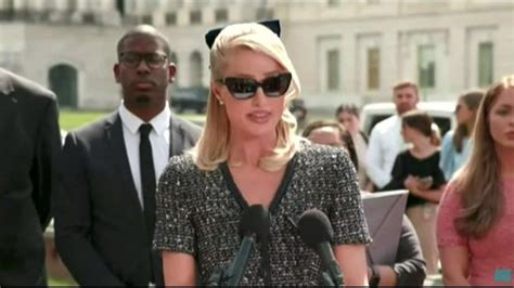 Paris Hilton calls on Congress to pass the Stop Institutional Child ...