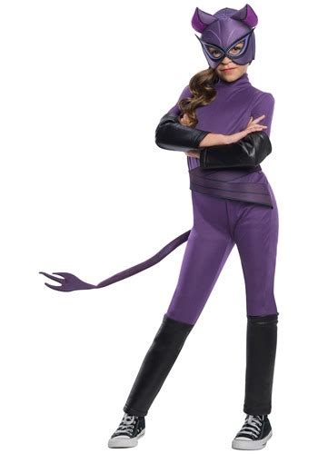 Catwoman Girl's Deluxe Costume | Girl's DC Costumes