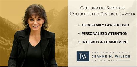 Experienced Colorado Springs Uncontested Divorce Lawyer