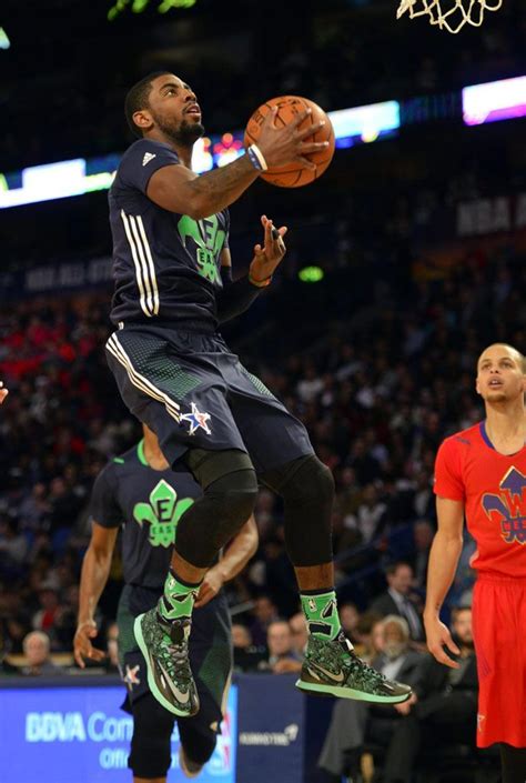 Kyrie Irving wearing Nike Zoom HyperRev All-Star