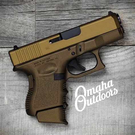 Glock 26 Gen 3 Spartan Bronze / Burnt Bronze 12 Round - Omaha Outdoors