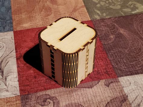 Laser Cut 3mm Plywood Bank Box - Etsy