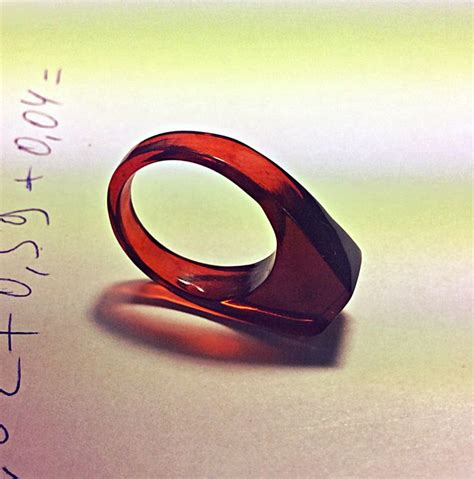 #Handmade #plastic #ring | Rings for men, Silver rings, Rings