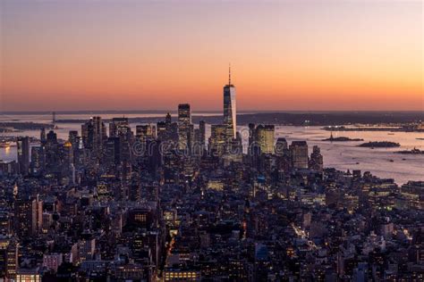 New York City skyline stock photo. Image of finance - 279100760