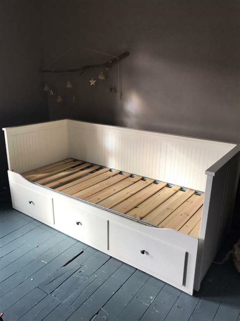 Ikea Hemnes White Wooden Pull Out Daybed Single To King Size | in Dundonald, Belfast | Gumtree