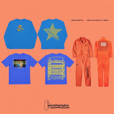 Camp Flog Gnaw Merch : r/brockhampton