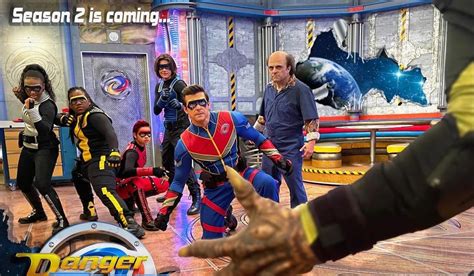 NickALive!: New 'Danger Force' Season 2 Poster Teases Return of Arch Villain Drex