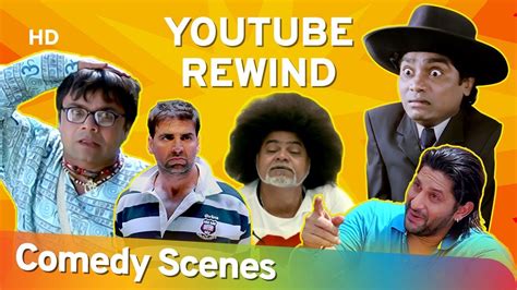 Youtube Rewind - Best Of Comedy 2018 - Comedy Scenes - Shemaroo Bollywood Comedy - YouTube