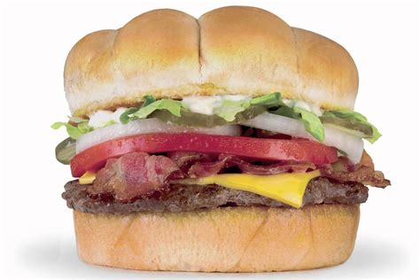 A&W Original Bacon Cheeseburger - fast food menus