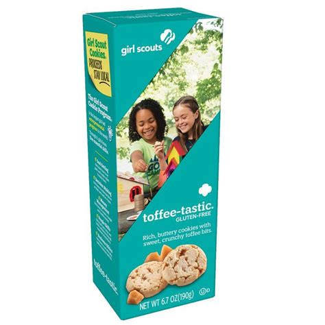 Toffee-tastic® | Girl scout cookies, Buttery cookies, Girl scouts