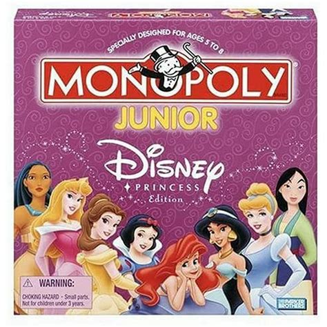 Monopoly Junior Disney Princess - Walmart.com - Walmart.com