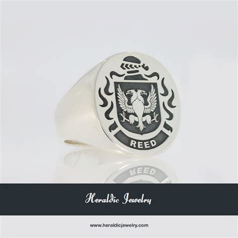 Reed Family Crest Jewelry – Heraldic Jewelry