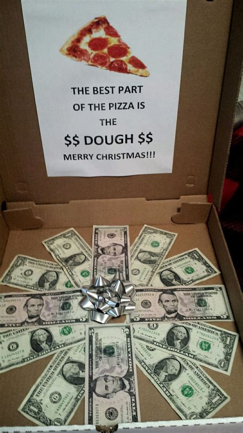 Money pizza box. A fun creative way to give money to kids | Birthday money, Money gift ...