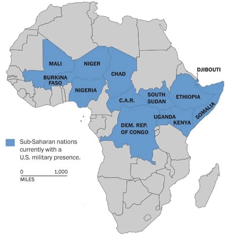 Us Military Bases In Africa Map - Zone Map