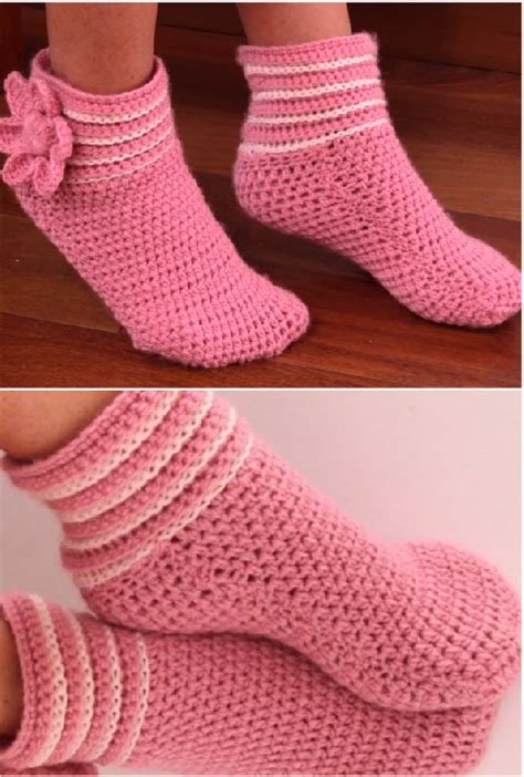 Crochet Easy Slippers For Beginners - Crochet Ideas